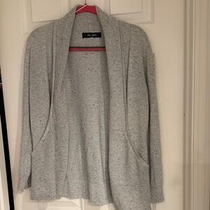 Women's Speckled Gray Cardigan